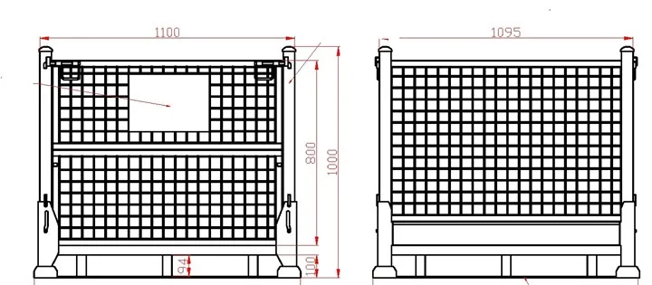 Automotive Steel Pallets industrial detail and application view 2