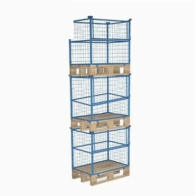 Wire Mesh Steel Pallets illustrative view 3