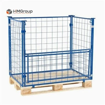 Wire Mesh Steel Pallets industrial detail and application view 3