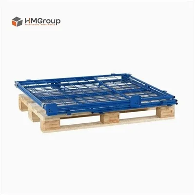 Wire Mesh Steel Pallets industrial detail and application view 4