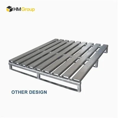 Four-Way Entry Steel Pallets industrial detail and application view 3