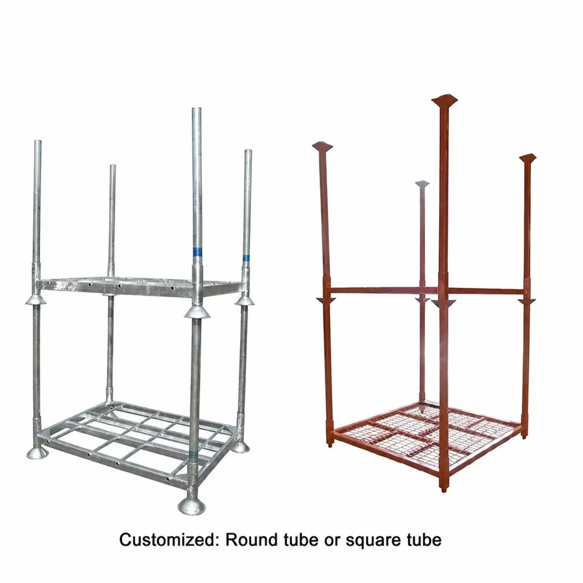 Stackable post pallet illustrative view 4